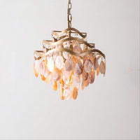 ISABEL PEARL Chandelier by Lampadom - close-up