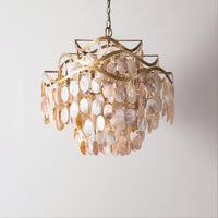 ISABEL PEARL Chandelier by Lampadom - close-up