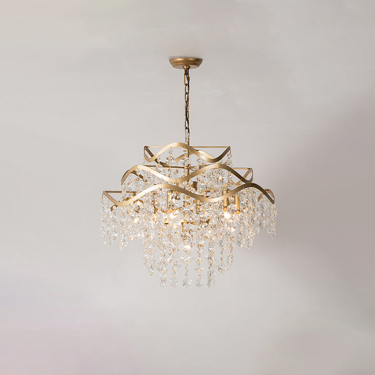 ISABEL Chandelier by Lampadom - top view