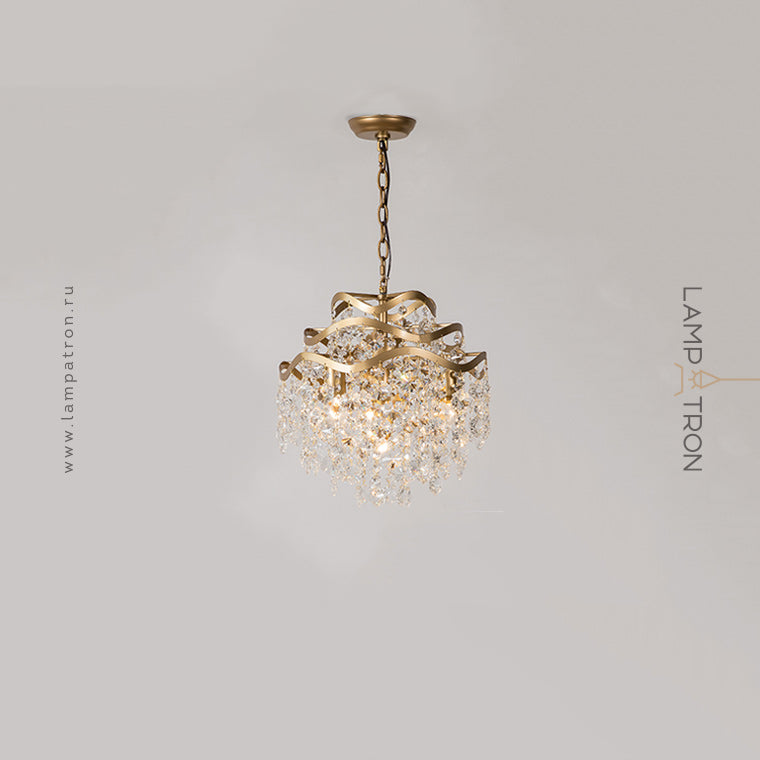 ISABEL Chandelier by Lampadom - scale reference