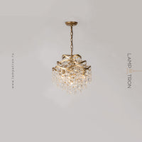 ISABEL Chandelier by Lampadom - scale reference