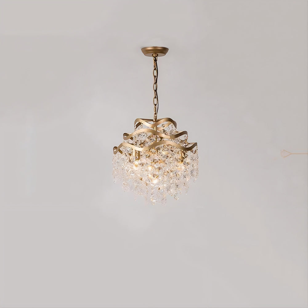ISABEL Chandelier by Lampadom - side view