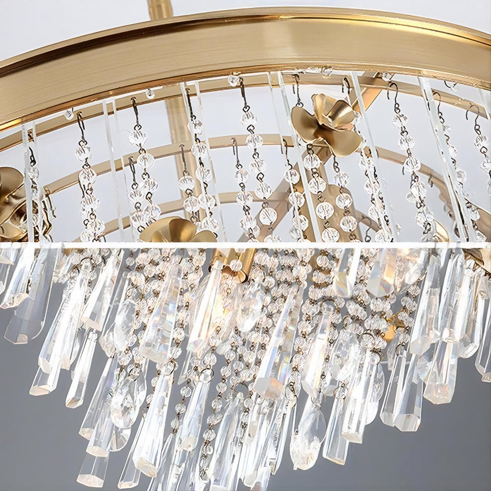 BOUND Chandelier by Lampadom - angle view