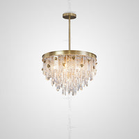 BOUND Chandelier by Lampadom - scale reference