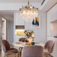 BOUND Chandelier by Lampadom - scale reference
