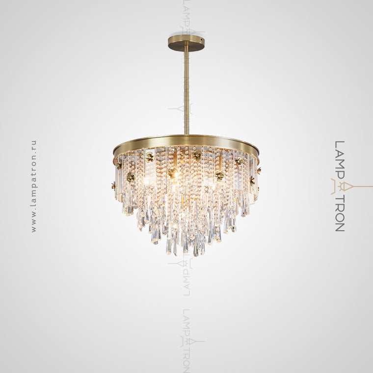 BOUND Chandelier by Lampadom - detail view