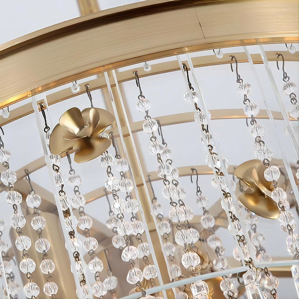 BOUND Chandelier by Lampadom - top view