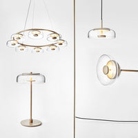 ARCTIC Ring Chandelier by Lampadom - ambient shot