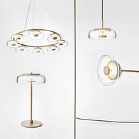 ARCTIC Ring Chandelier by Lampadom - top view