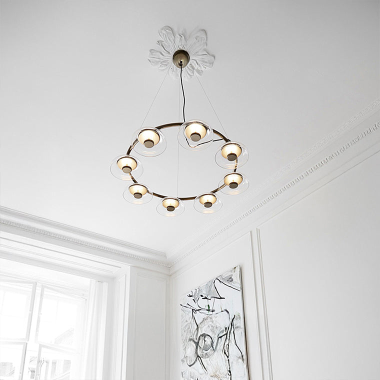 ARCTIC Ring Chandelier by Lampadom - detail view