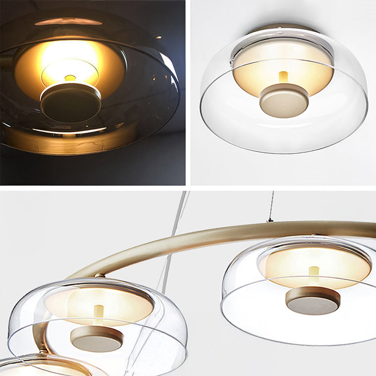 ARCTIC Ring Chandelier by Lampadom - angle view