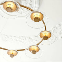 ARCTIC Ring Chandelier by Lampadom - ambient shot