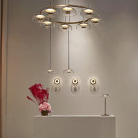 ARCTIC Ring Chandelier by Lampadom - ambient shot