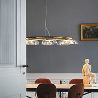 ARCTIC Ring Chandelier by Lampadom - detail view