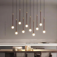 BAST MORE Cascade Light by Lampadom - scale reference