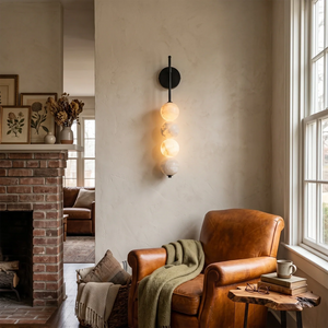 Aurelle Alabaster Wall Light by Lampadom
