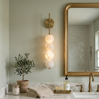 Aurelle Alabaster Wall Light