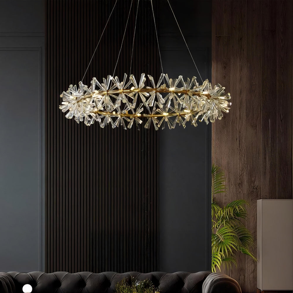 BEATRIX Ring Chandelier by Lampadom - detail view