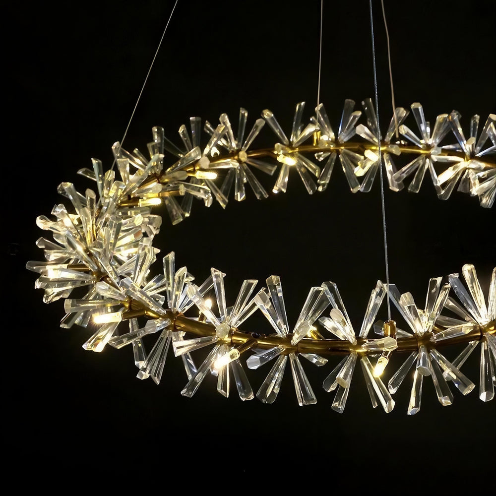 BEATRIX Ring Chandelier by Lampadom - detail view