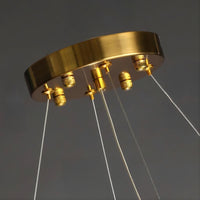 BEATRIX Ring Chandelier by Lampadom - scale reference