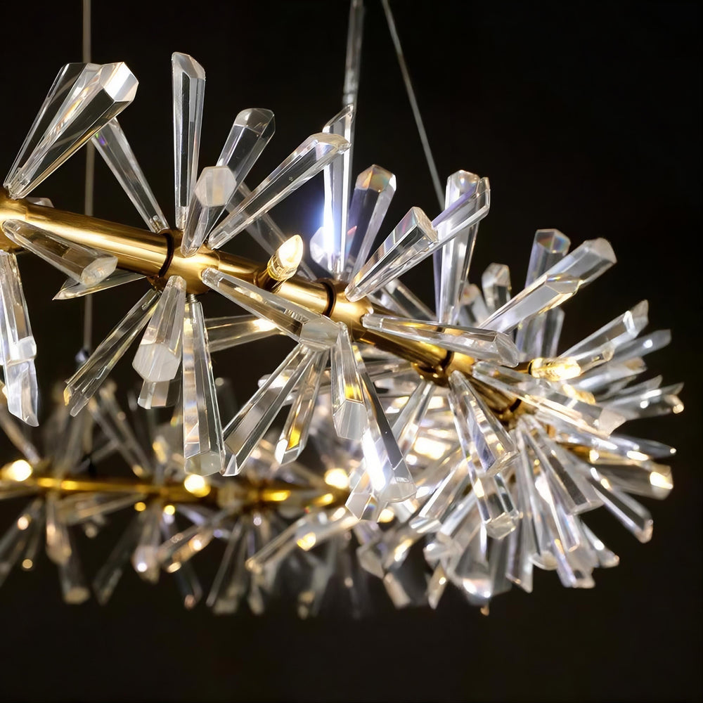 BEATRIX Ring Chandelier by Lampadom - side view