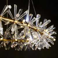 BEATRIX Ring Chandelier by Lampadom - side view