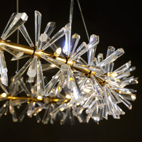 BEATRIX Ring Chandelier by Lampadom - side view