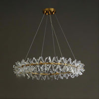 BEATRIX Ring Chandelier by Lampadom - top view