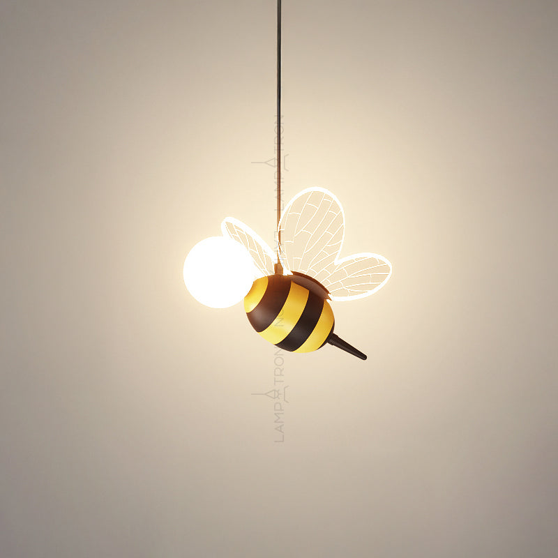 BEE Pendant by Lampadom - side view