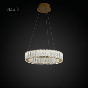 BELLA Linear Chandelier by Lampadom