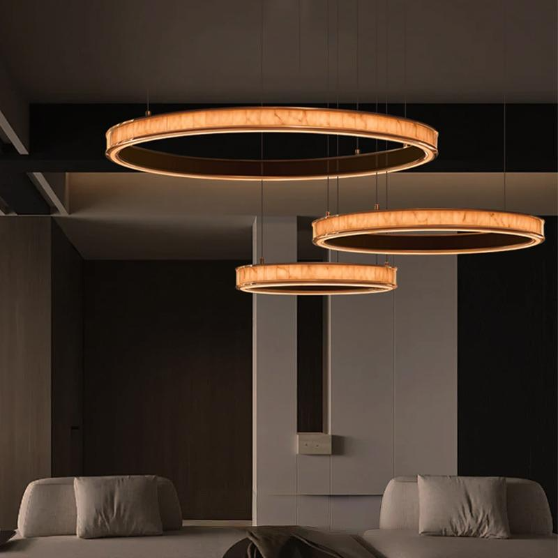BENJAM Ring Chandelier by Lampadom - side view