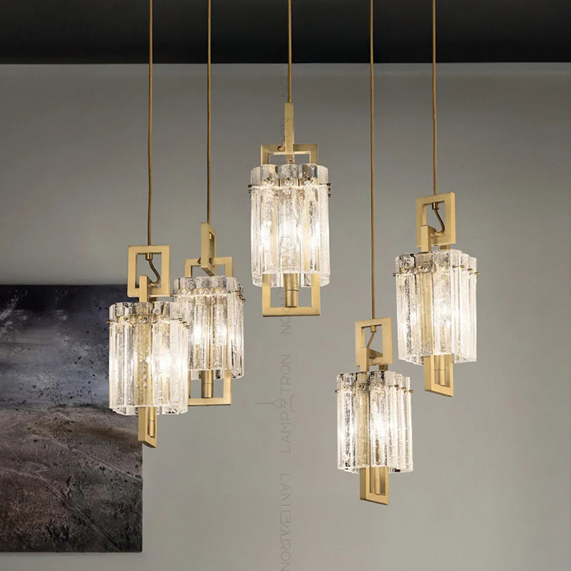 BENNA COMBO Cascade Light by Lampadom - close-up
