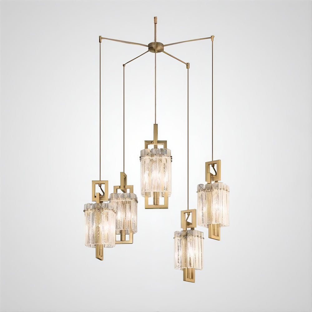 BENNA COMBO Cascade Light by Lampadom - close-up