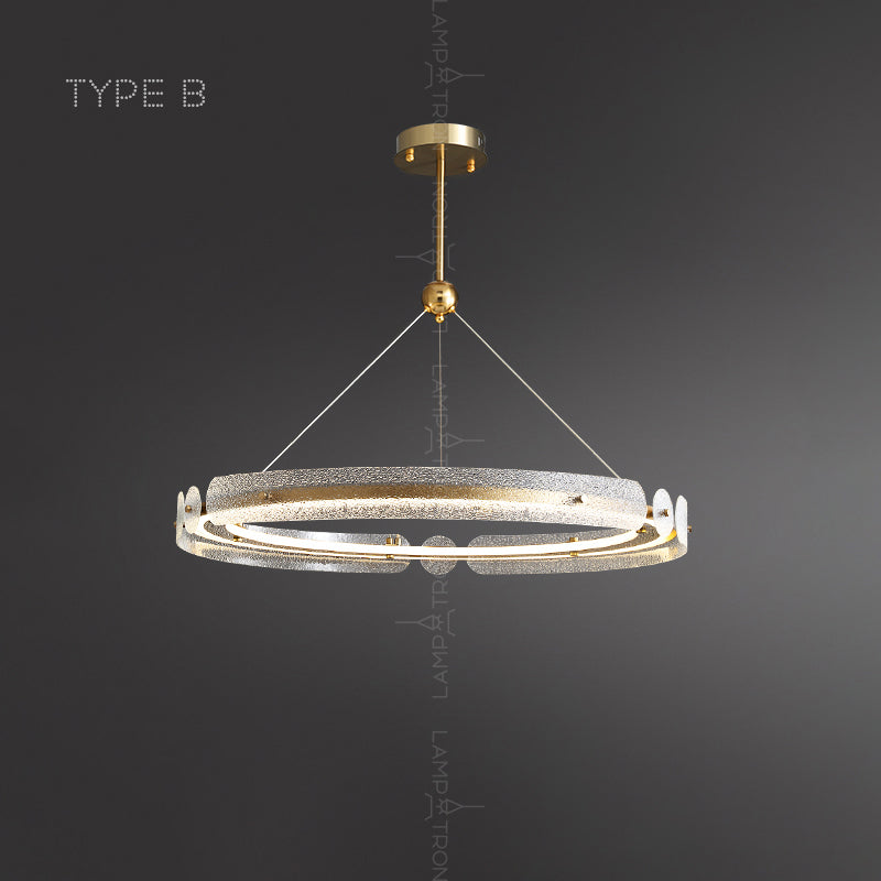 BERGDIS B Ring Chandelier
