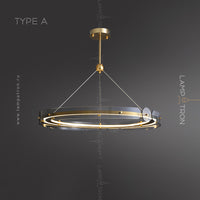 BERGDIS B Ring Chandelier