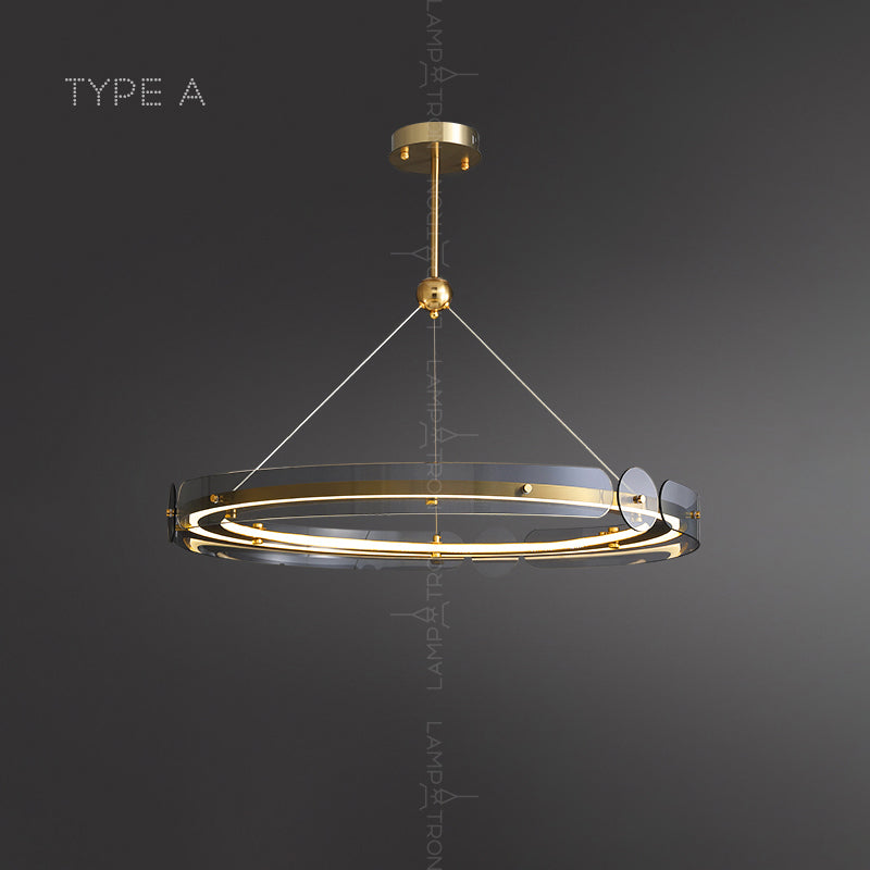 BERGDIS B Ring Chandelier