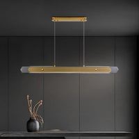 BERGDIS Linear Chandelier by Lampadom - detail view