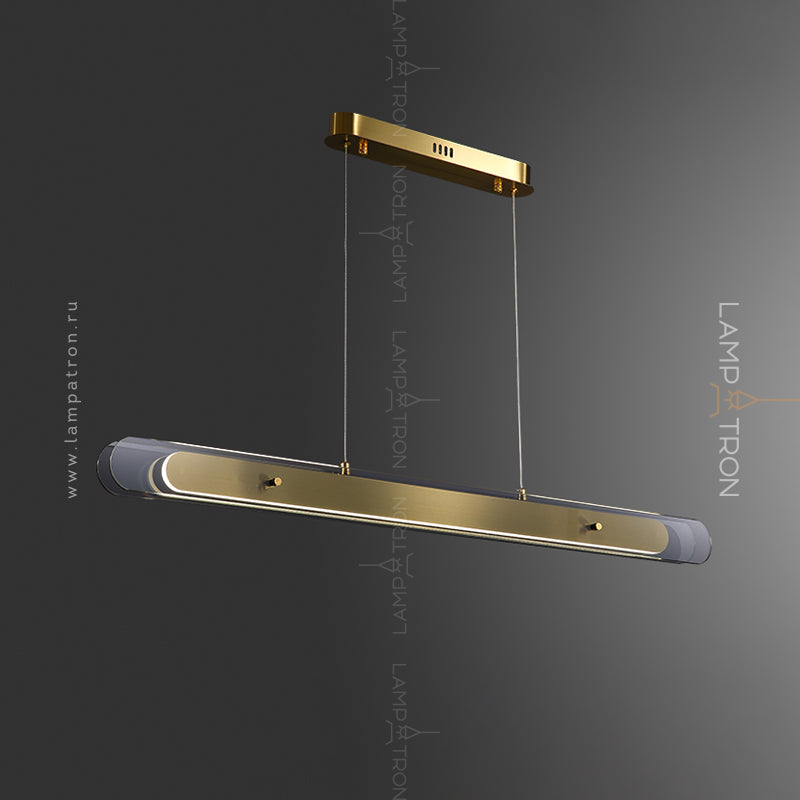 BERGDIS Linear Chandelier by Lampadom - ambient shot