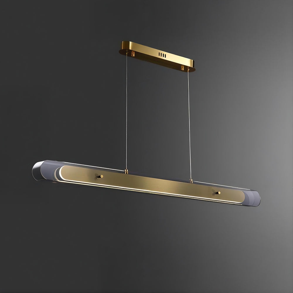 BERGDIS Linear Chandelier by Lampadom - close-up