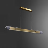 BERGDIS Linear Chandelier by Lampadom - close-up