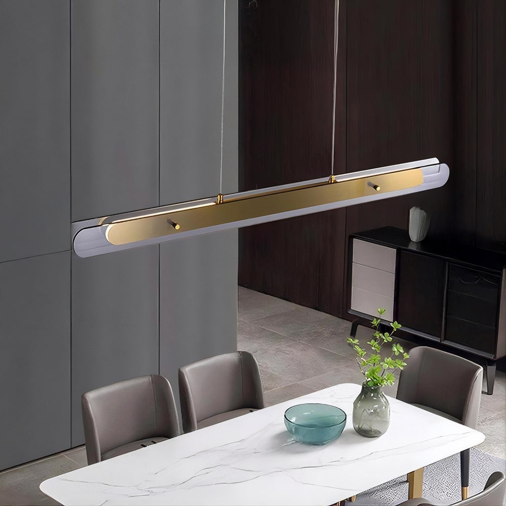 BERGDIS Linear Chandelier by Lampadom - top view