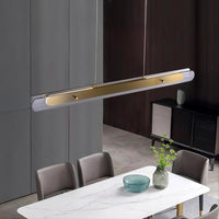 BERGDIS Linear Chandelier by Lampadom - top view