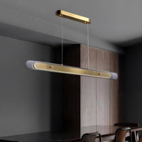 BERGDIS Linear Chandelier by Lampadom - ambient shot