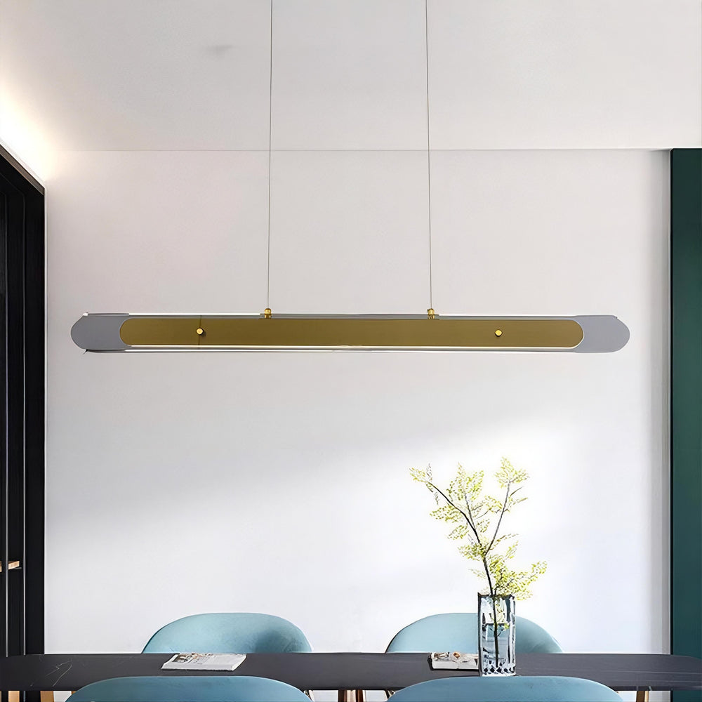 BERGDIS Linear Chandelier by Lampadom - scale reference