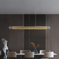BERGDIS Linear Chandelier by Lampadom - top view