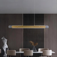 BERGDIS Linear Chandelier by Lampadom - close-up