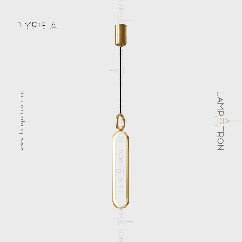BERGEN Pendant by Lampadom - close-up