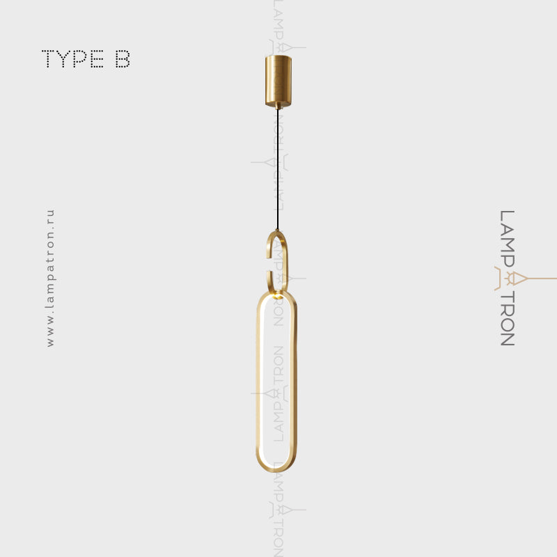 BERGEN Pendant by Lampadom - scale reference
