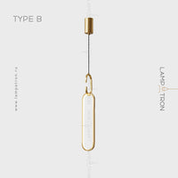 BERGEN Pendant by Lampadom - scale reference