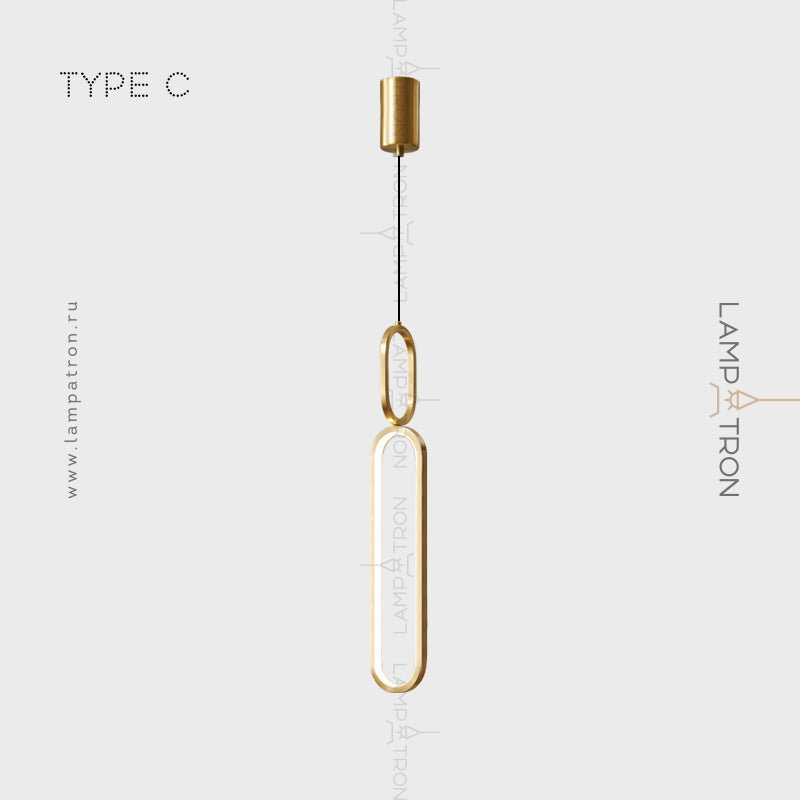 BERGEN Pendant by Lampadom - top view